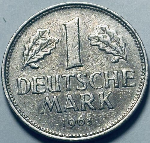 German: 1963-G 1 DEUTSCHE MARK