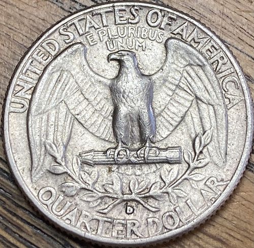 1964D Washington quarter In EXTREMELY FINE condition