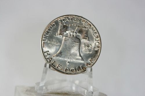1954-D Franklin Half Dollar ■ GEM/BU ■ FBL 90% SILVER