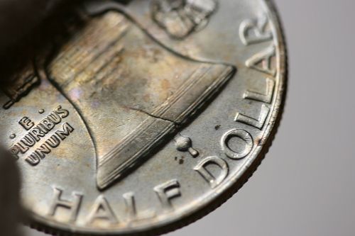 1954-D Franklin Half Dollar ■ GEM/BU ■ FBL- FULL BELL LINES 90% SILVER