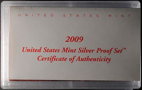 2009 US 18 Piece Silver Proof Set