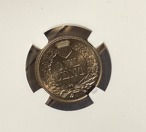 1861 Indian Head Cent, MS65 NGC, (15278)