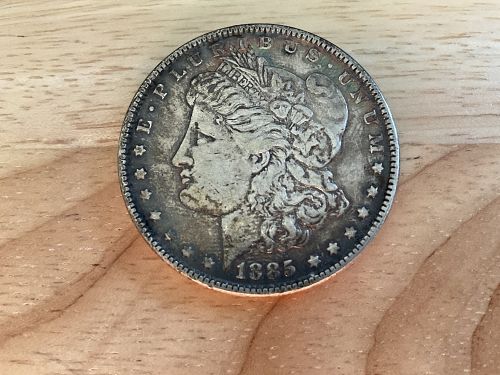 1885 P Morgan Dollar
