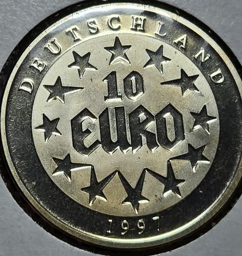 10 Euros (Europa) - Federal Republic of Germany - GEM BU EUROPEAN GEM!