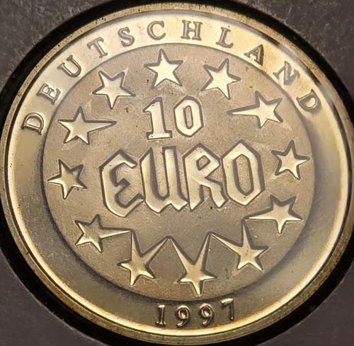 10 Euros (Europa) - Federal Republic of Germany - GEM BU EUROPEAN GEM!