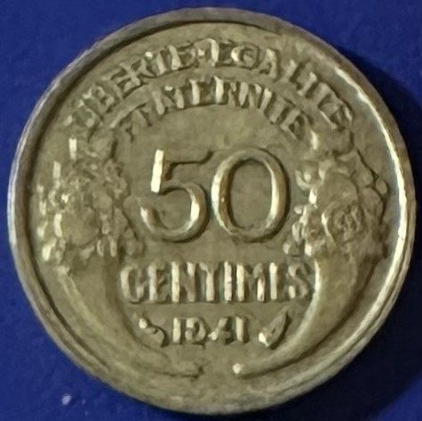 France - 1941 - 50 Centimes [#4]