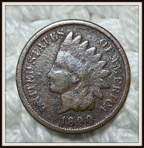 1890-P 1C Indian Head Cent (Good)