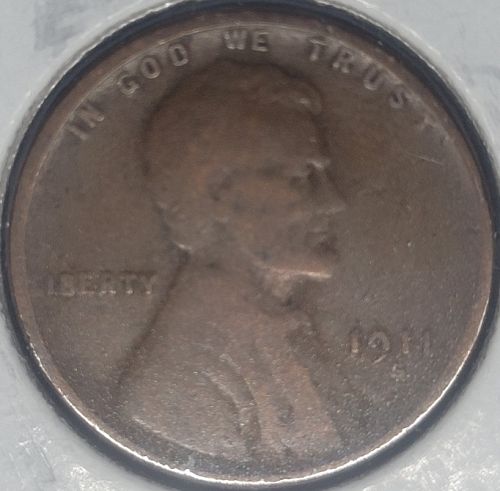 1911-S Lincoln Wheat Back VG #0074