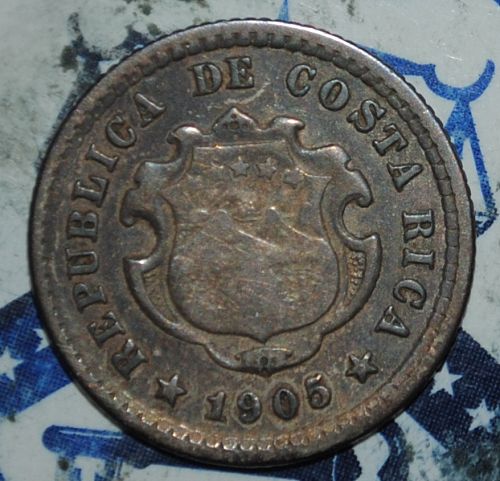 COSTA RICA 1905 5 CENTIMOS {{{C628
