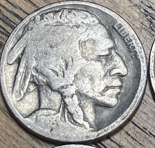 4 early buffalo nickels in VERY GOOD-FINE condition &lsquo;18, &lsquo;19, &lsquo;21 & &lsquo;26