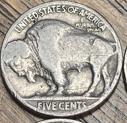 4 early buffalo nickels in VERY GOOD-FINE condition &lsquo;18, &lsquo;19, &lsquo;21 & &lsquo;26