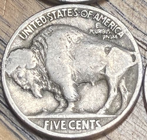 4 early buffalo nickels in VERY GOOD-FINE condition &lsquo;18, &lsquo;19, &lsquo;21 & &lsquo;26