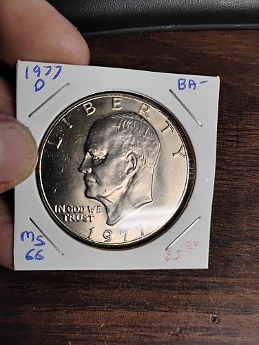1977-D EISENHOWER DOLLAR MS-66