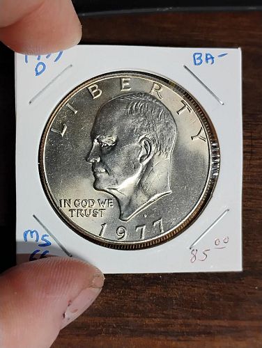 1977-D EISENHOWER DOLLAR MS-66