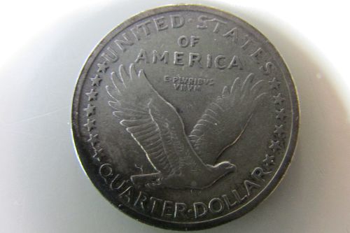 1917-P  Standing Liberty Silver Quarter (T 1)