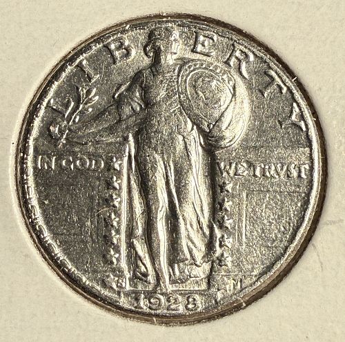 1928 S Standing Liberty Quarter Coin Value, Prices & Info | USA