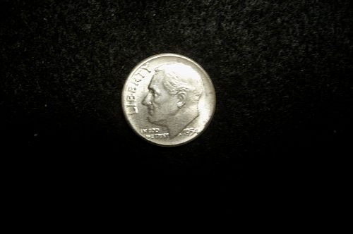 1954 Roosevelt Dime