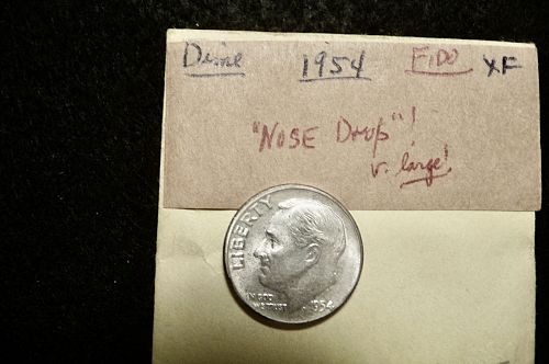 1954 Roosevelt Dime