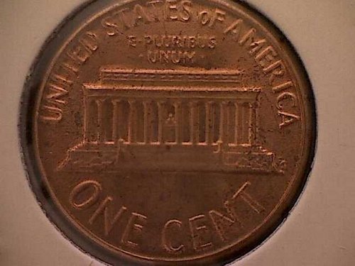 1977 D Lincoln Memorial Penny