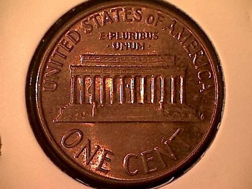 1977 D Lincoln Memorial Penny