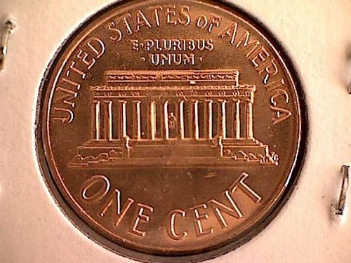 1968 D Lincoln Memorial Penny