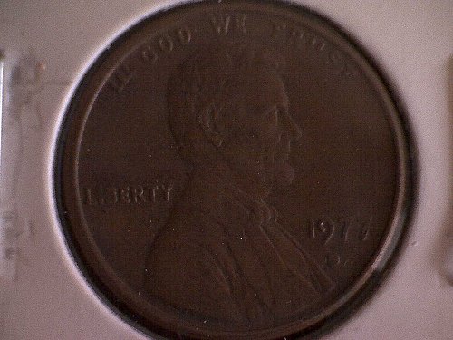 1977-D LINCOLN MEMORIAL PENNY