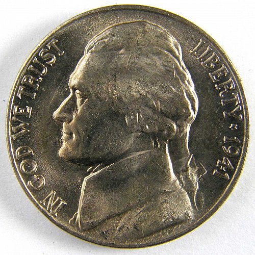 1941 D Jefferson Nickel #1