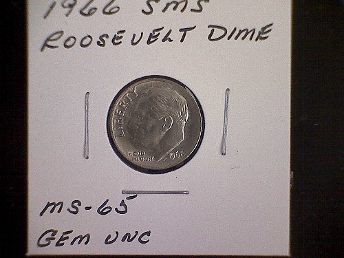 1966-SMS ROOSEVELT DIMES