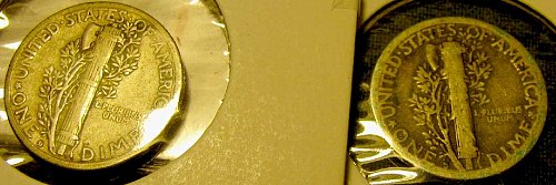 1927 D & 1927 S mercury Dimes nice stirkesNOTE we are out of office til' 5/23///