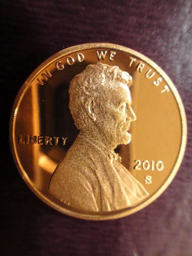 2010-S Lincoln Cent Proof-67 (SUPER GEM) RED Just As Nice As Many Slabs!