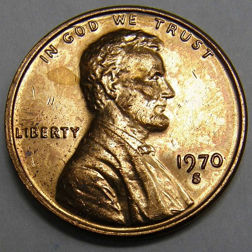 1970 S Lincoln Memorial Cent #3  RPM-001  TOP 100