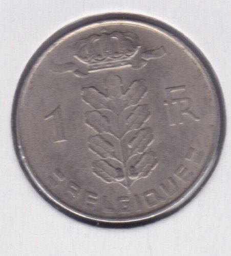 Belgium 1970 - 1 Franc Copper-Nickel Coin - Dutch Legend