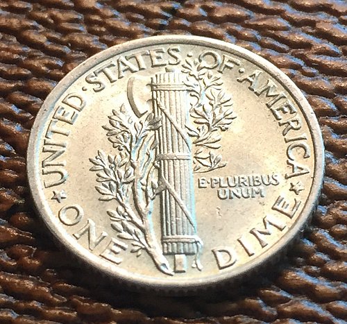 BU MS64 1941 Mercury Dime