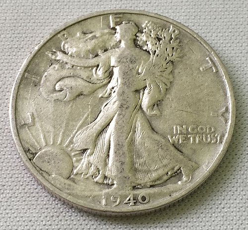 1940 S Walking Liberty Half Dollar