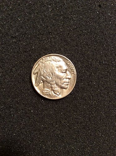 1935-p buffalo nickle