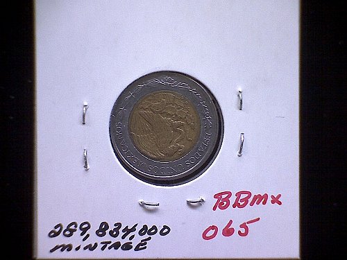 2006MO MEXICO ONE PESO 'BI-METALLIC'