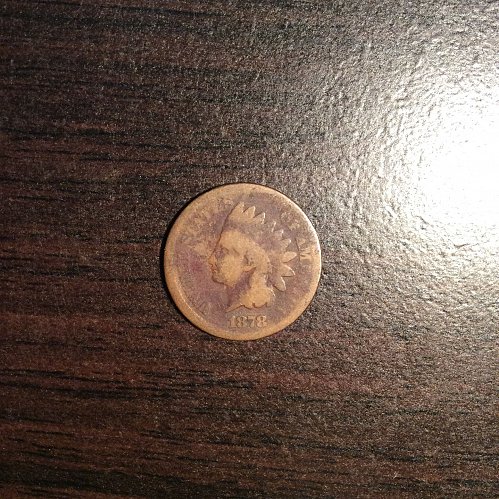 1878-p indian head cent