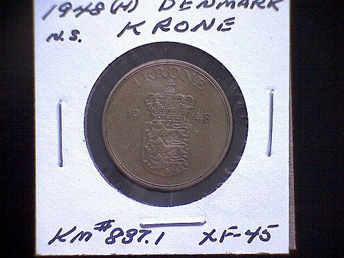 1948H DENMARK ONE KRONE