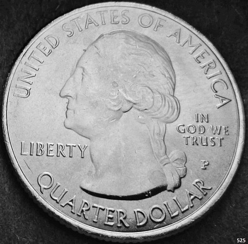 2015 P Homestead Nebraska Quarter Doubled Die Reverse WDDR-023