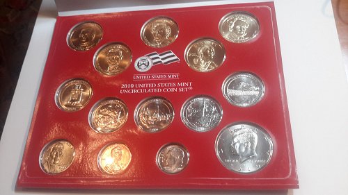 2010 P & D Uncirculated Mint Set