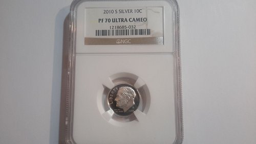 2010 Silver Proof Roosevelt Dime