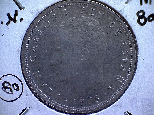 1975 (80) SPAIN FIFTY PESETAS