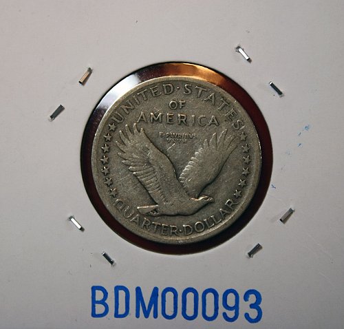 1917 T1 STANDING LIBERTY QUARTER