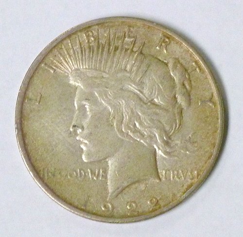 1922 D Peace Dollar Denver Mint