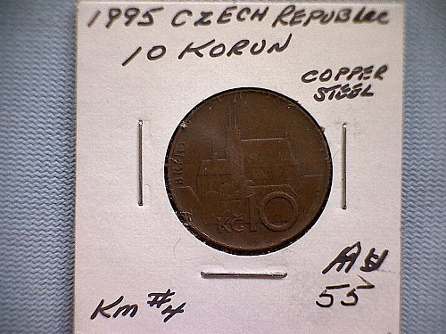 1995 CZECH REPUBLIC TEN KORON