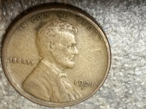 1921 S Lincoln Cent
