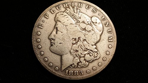 1883 S Morgan Dollar