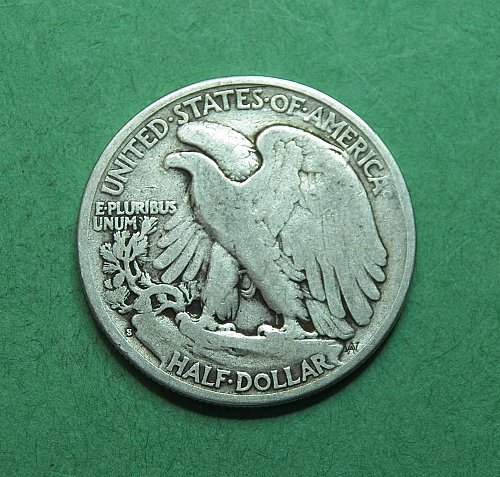 1927 S Walking Liberty Half Dollar