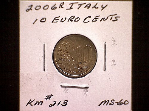 2006R  ITALY TEN EURO CENTS