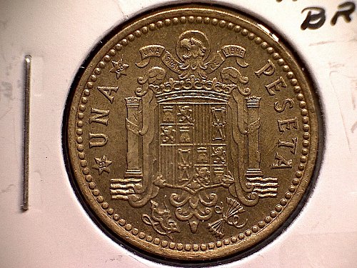 1966 (68)  SPAIN ONE PESETA